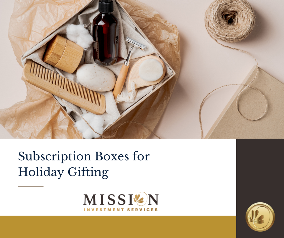 Subscription Boxes for Holiday Gifting
