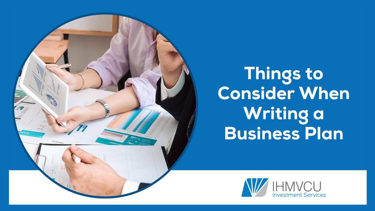Things to Consider When Writing a Business Plan