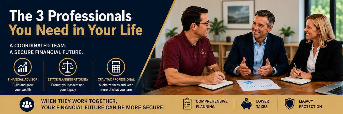 Why Every Family Needs These Three Financial Professionals