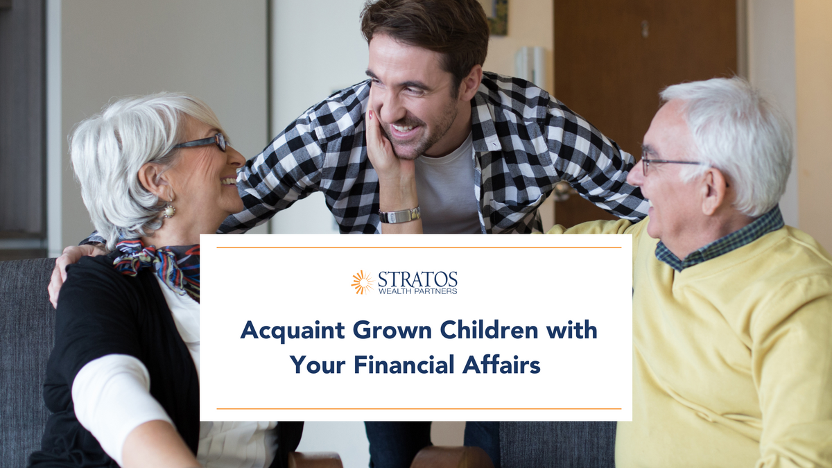 Acquaint Grown Children with Your Financial Affairs