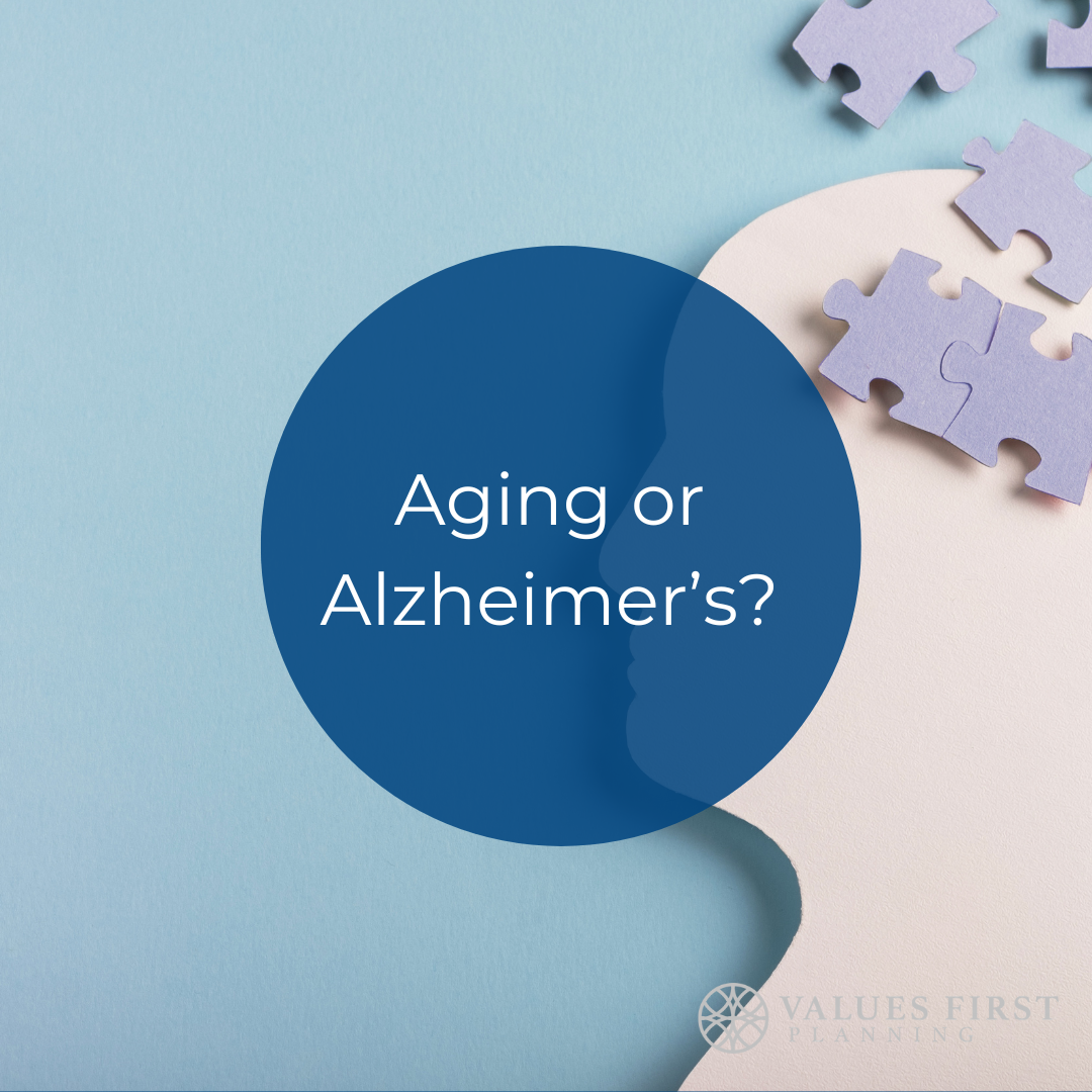 Aging or Alzheimers