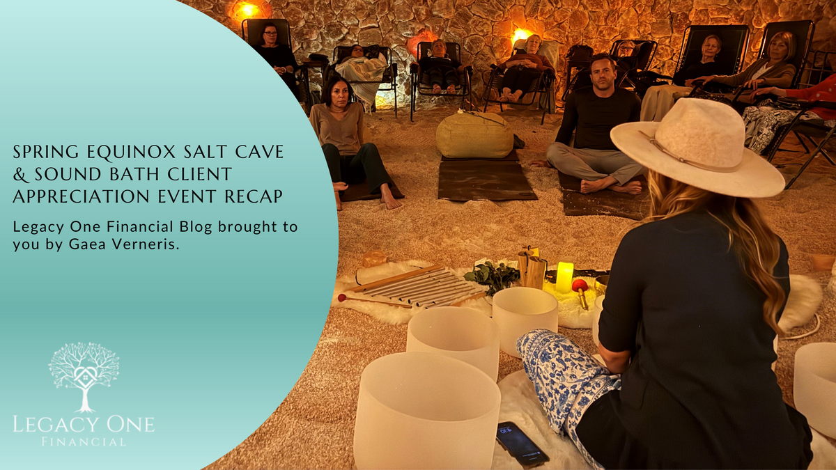 Spring Equinox Salt Cave & Sound Bath Client Appreciation Event Recap