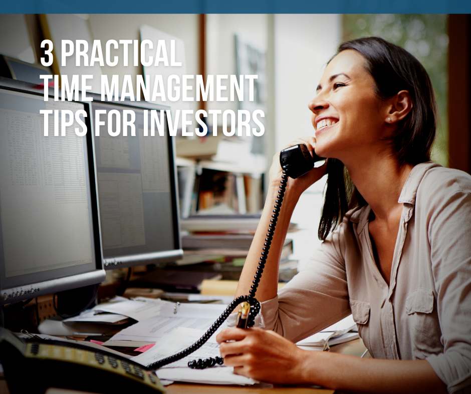 3 Practical Time Management Tips for Investors