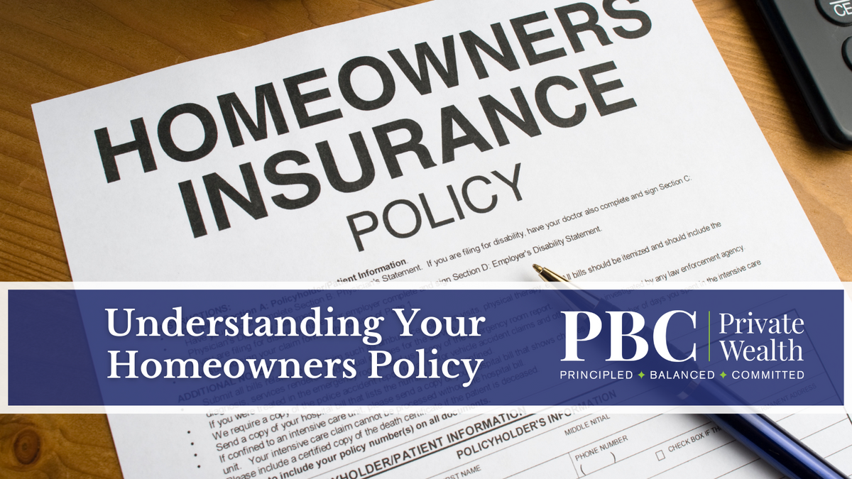 Understanding Your Homeowners Policy
