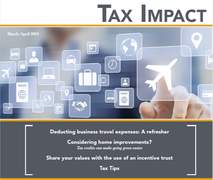 March / April 2024 Tax Impact