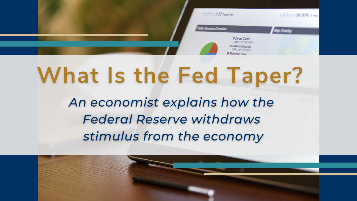 What is the Fed taper?
