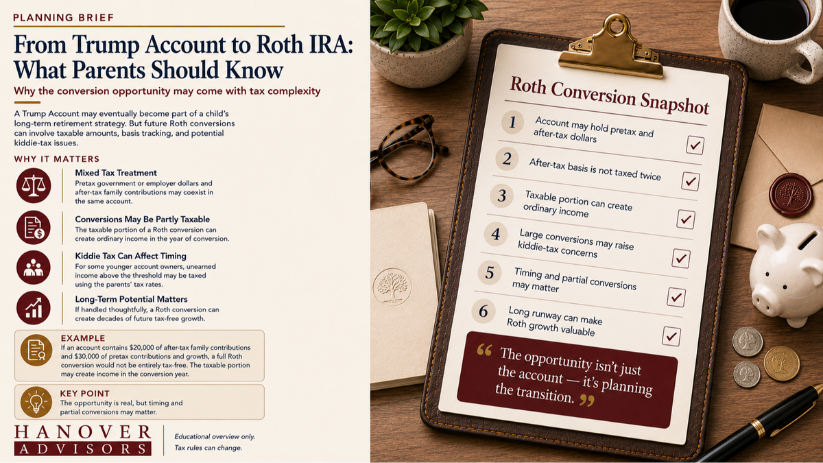 From Trump Account to Roth IRA: What Parents Should Know