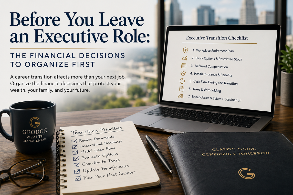 Before Leaving an Executive Role: Financial Decisions First