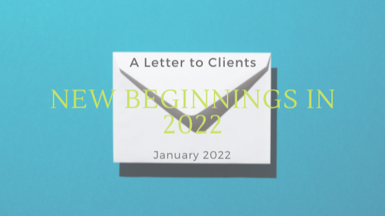 New Beginnings in 2022
