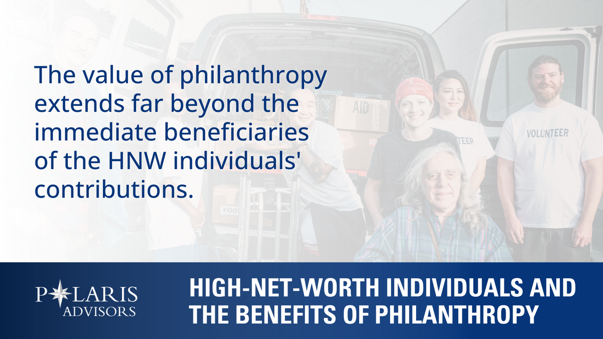 High-Net-Worth Individuals and the Benefits of Philanthropy