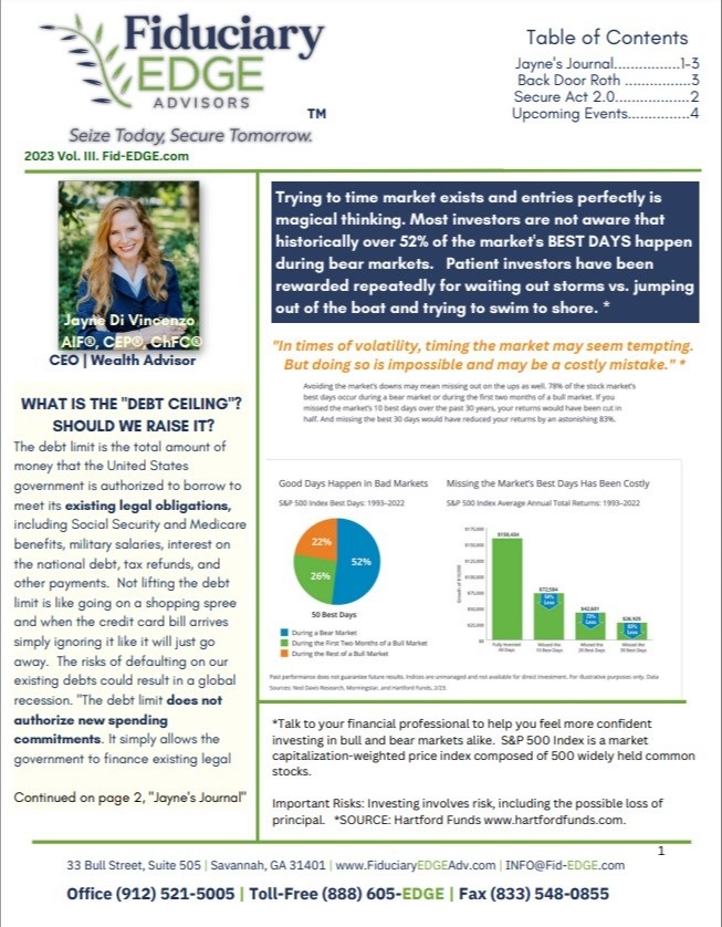 January February Newsletter 2023