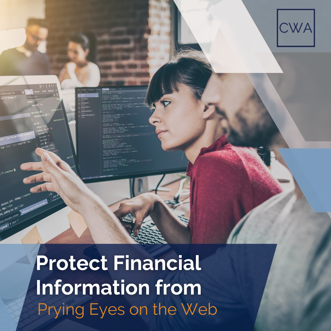 Protect Financial Information from Prying Eyes on the Web