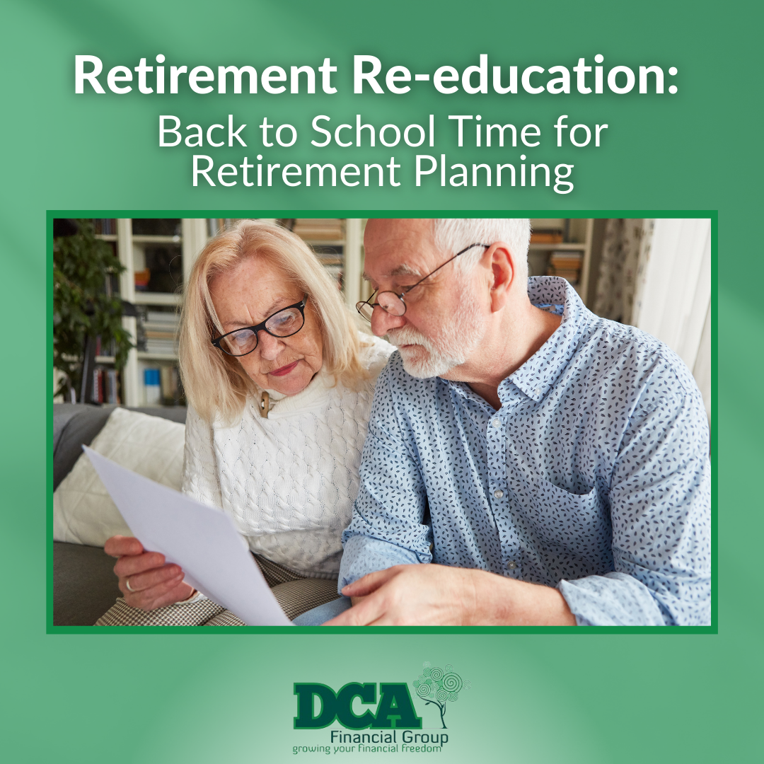 Retirement Re-education: Back to School Time for Retirement Planning
