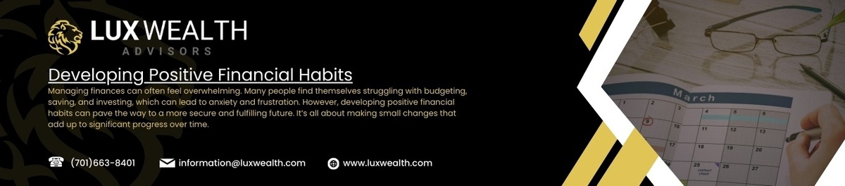 Developing Positive Financial Habits