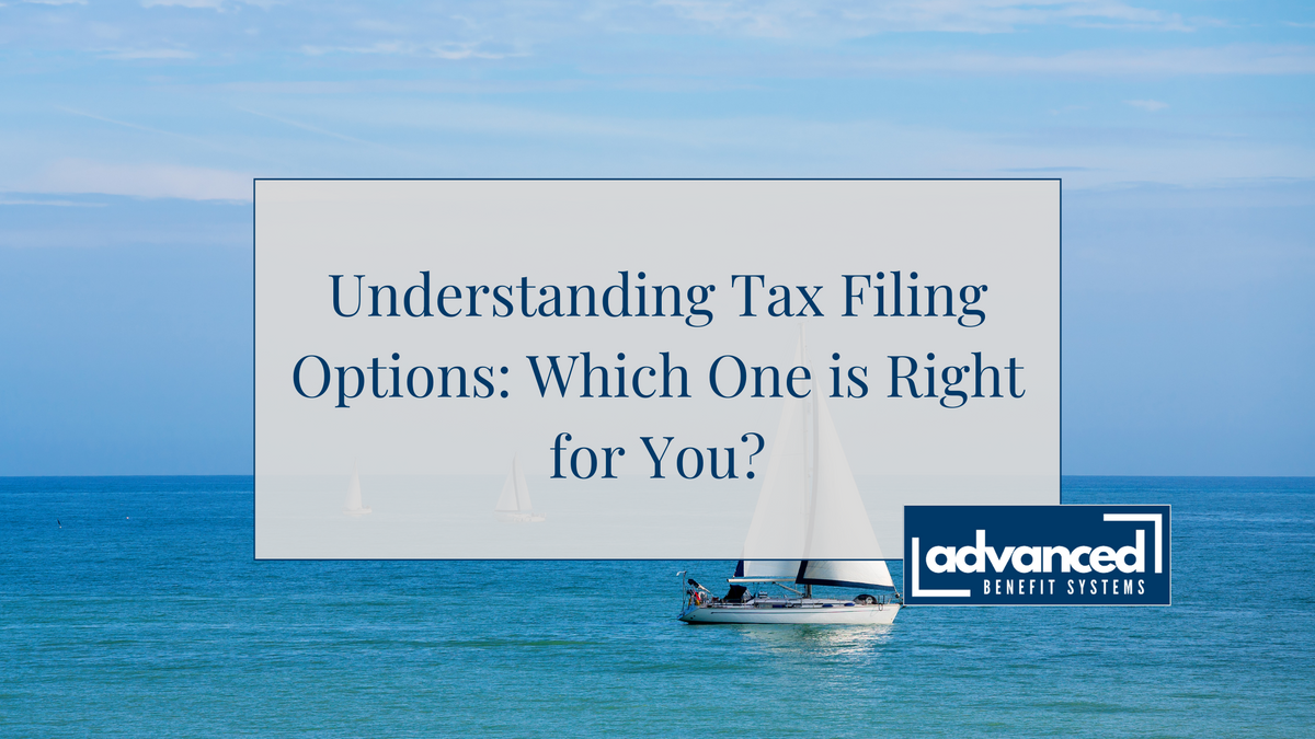 Understanding Tax Filing Options: Which One is Right for You?