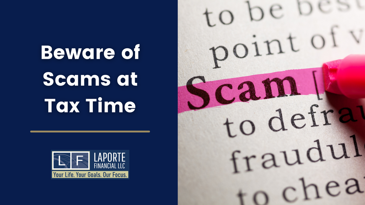 Beware Scams at Tax Time