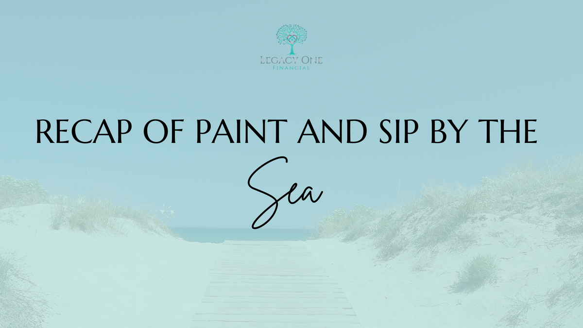 Paint and Sip by the Sea Recap