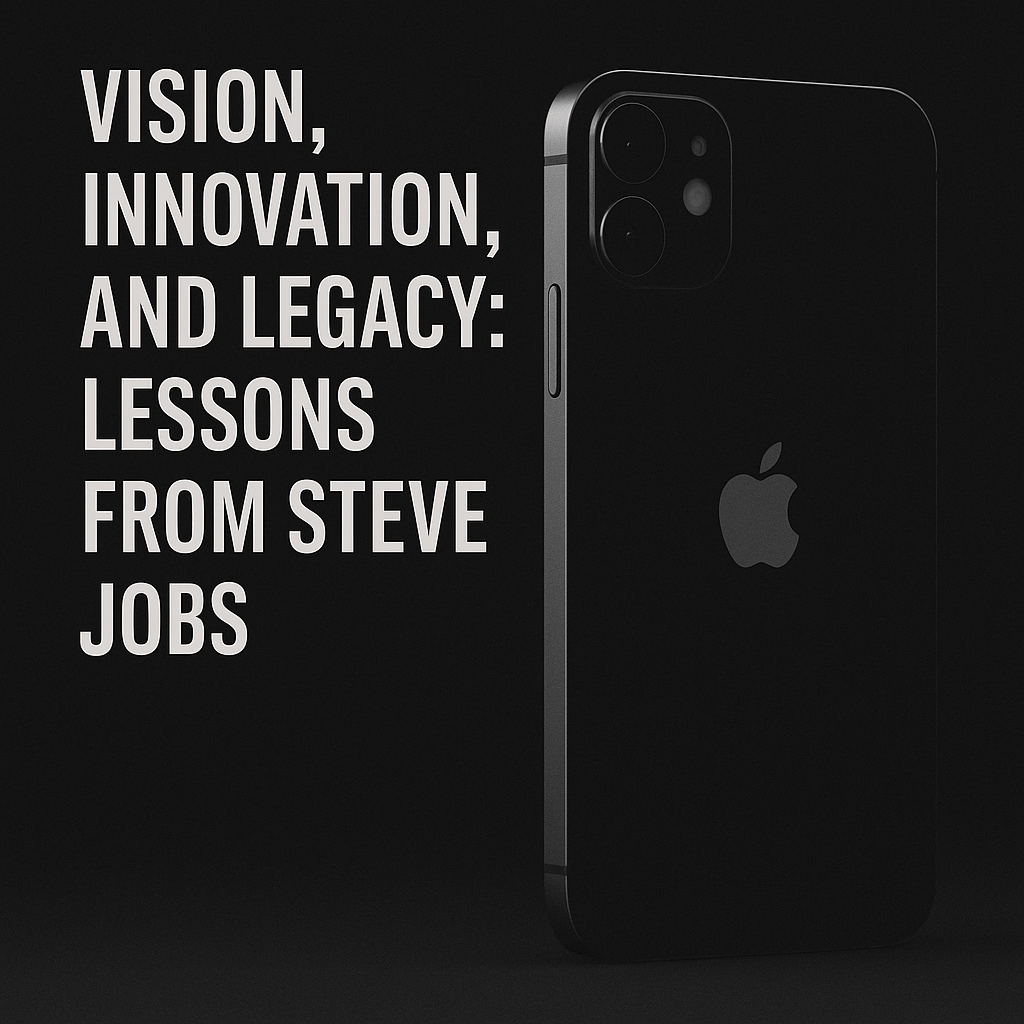 Vision, Innovation, and Legacy: Lessons from Steve Jobs
