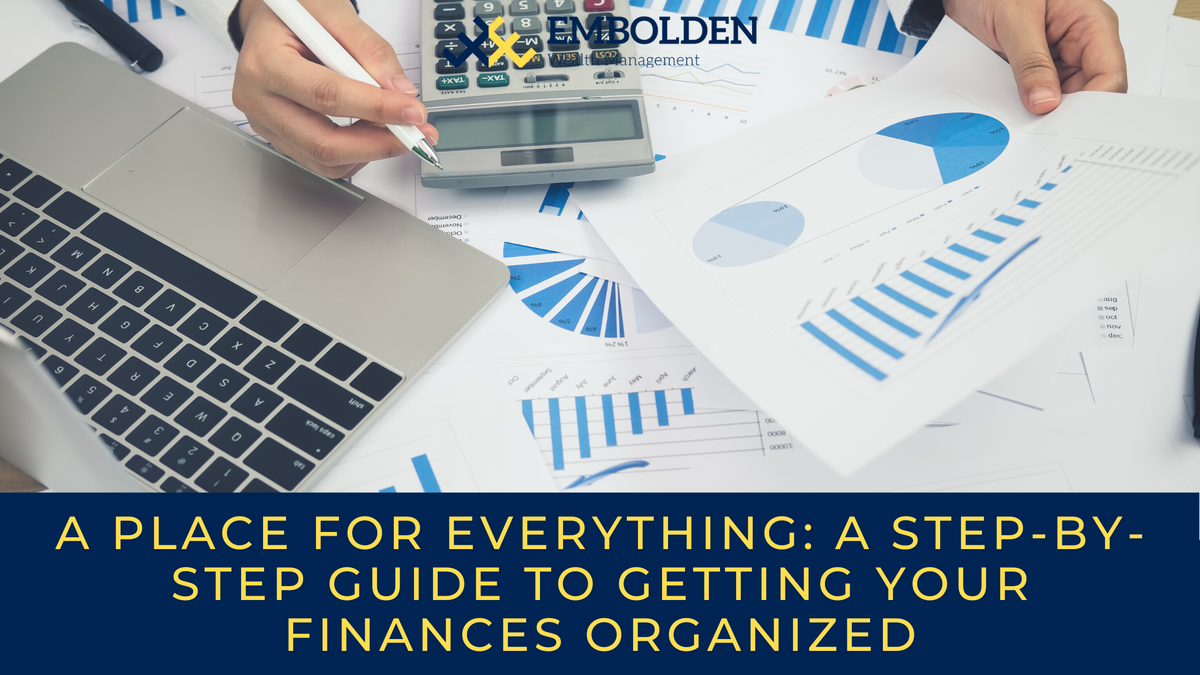 A Place for Everything: A Step-by-Step Guide to Getting Your Finances Organized