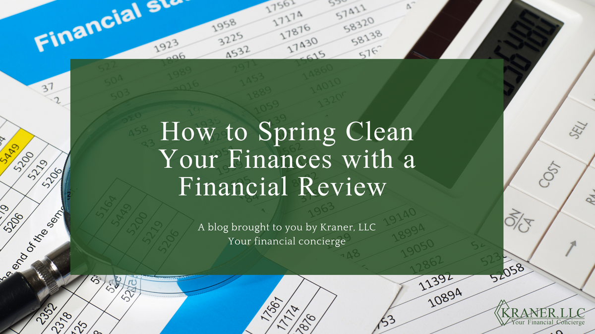 How to Spring Clean Your Finances with a Financial Review