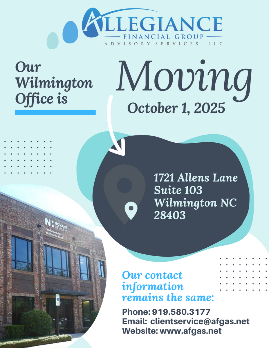 Press Release: Allegiance Financial Group Advisory Services Expands With New Wilmington, NC Office