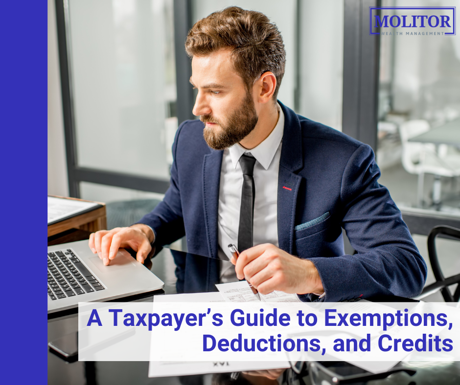 A Taxpayer’s Guide to Exemptions, Deductions, and Credits