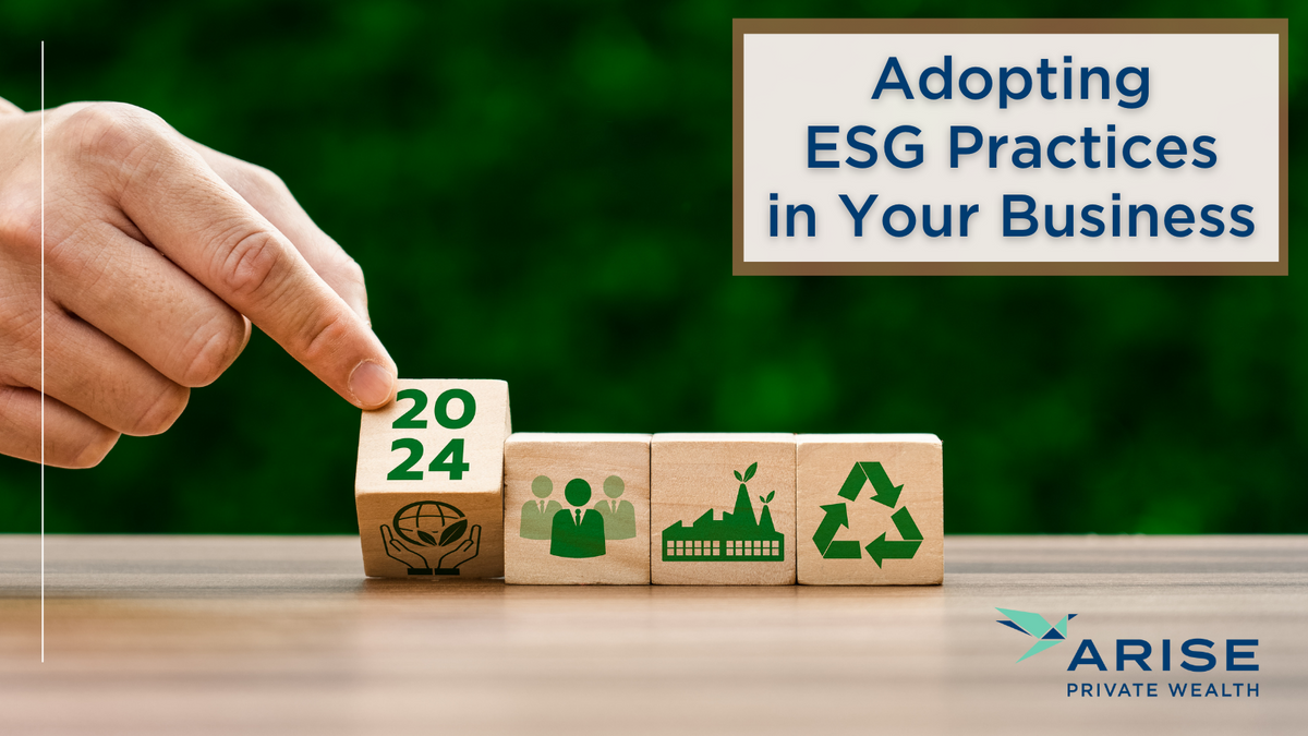 Adopting ESG Practices in Your Business
