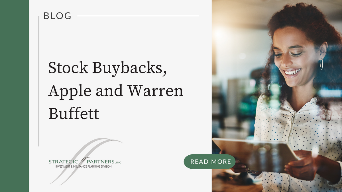 Stock Buybacks, Apple and Warren Buffett
