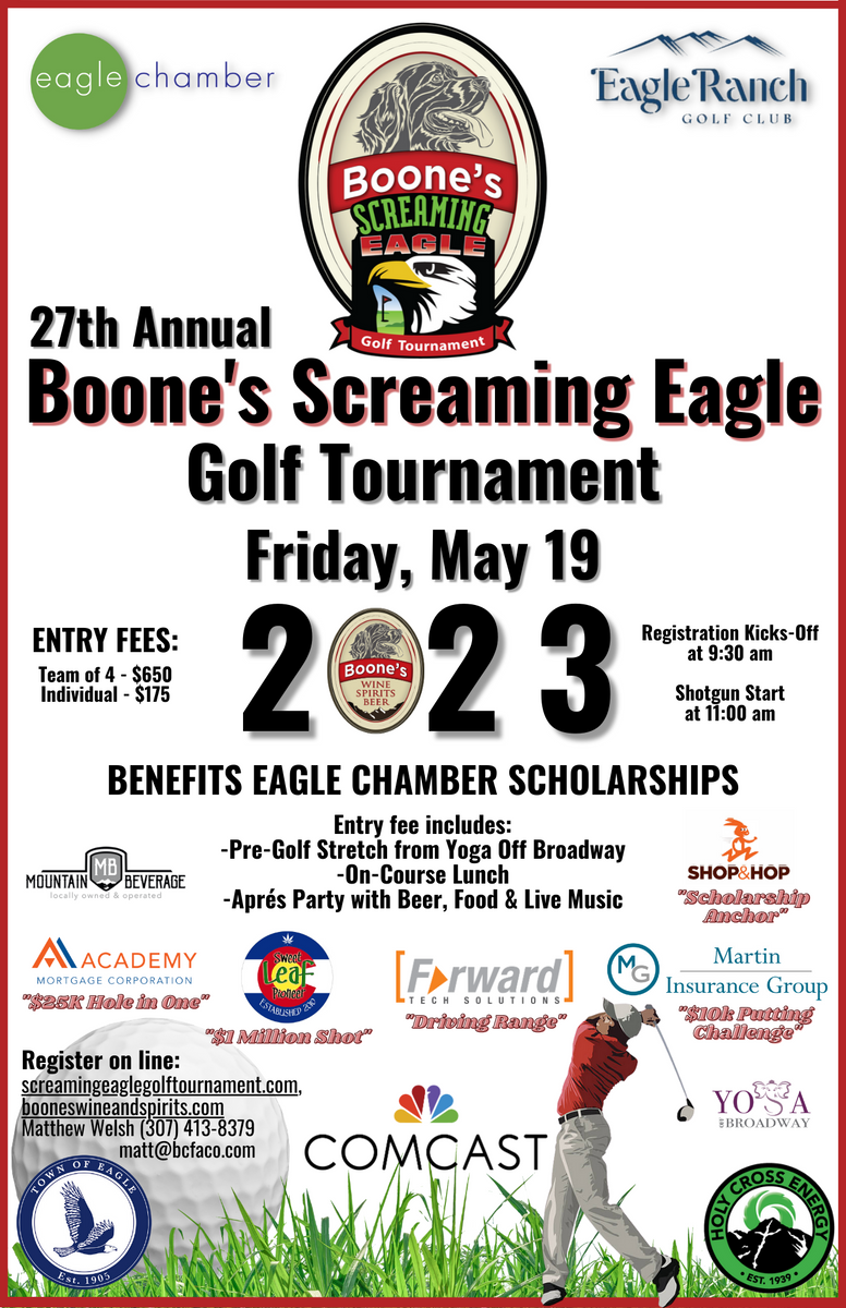 Screaming Eagle Golf Tournament - Calling All Local Businesses for Support!