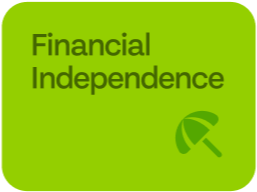 Financial independence is the by-product of good financial habits