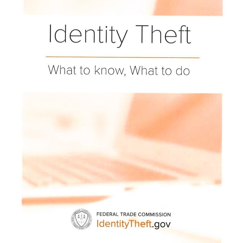 Identity Theft:  What to Know and What to Do