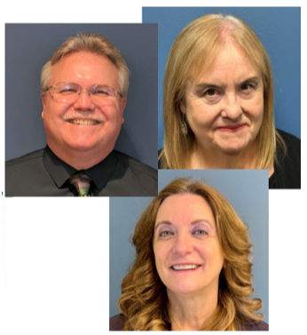 Meet the Core Value Award Winners for December 2024: Lisa Burns, Ray Hatter and Ruth Neunlist-Conn.