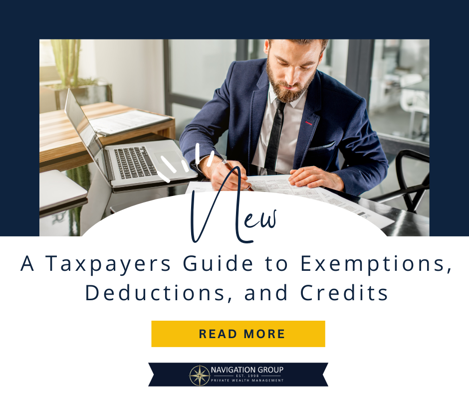 A Taxpayer’s Guide to Exemptions, Deductions, and Credits