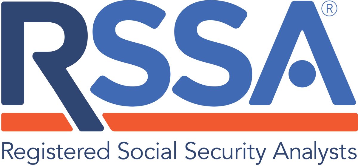 My new designation: Registered Social Security Analyst, RSSA®
