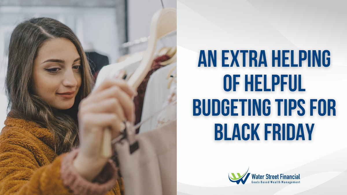 An Extra Helping of Helpful Budgeting Tips for Black Friday