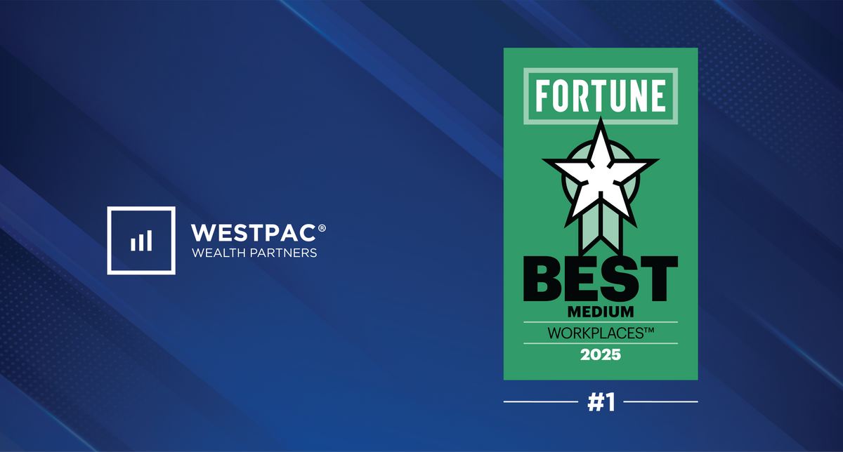 Fortune Names WestPac #1 Best Medium Workplaces 2025