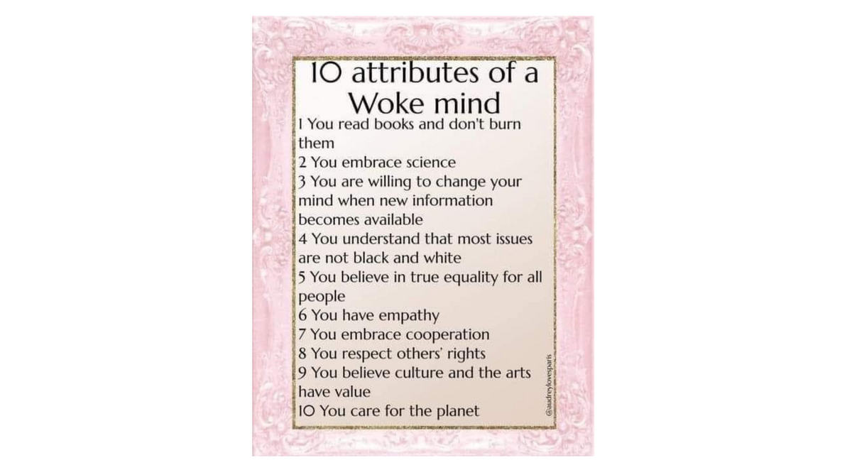 Woke mind? Nah! 401k common sense.