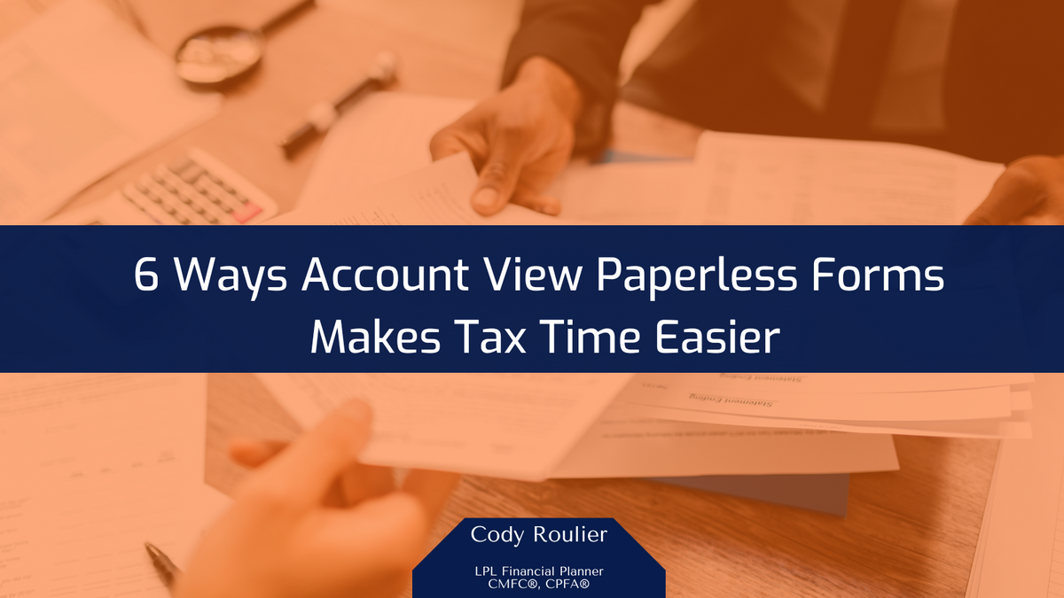 6 ways Account View paperless forms simplify tax time