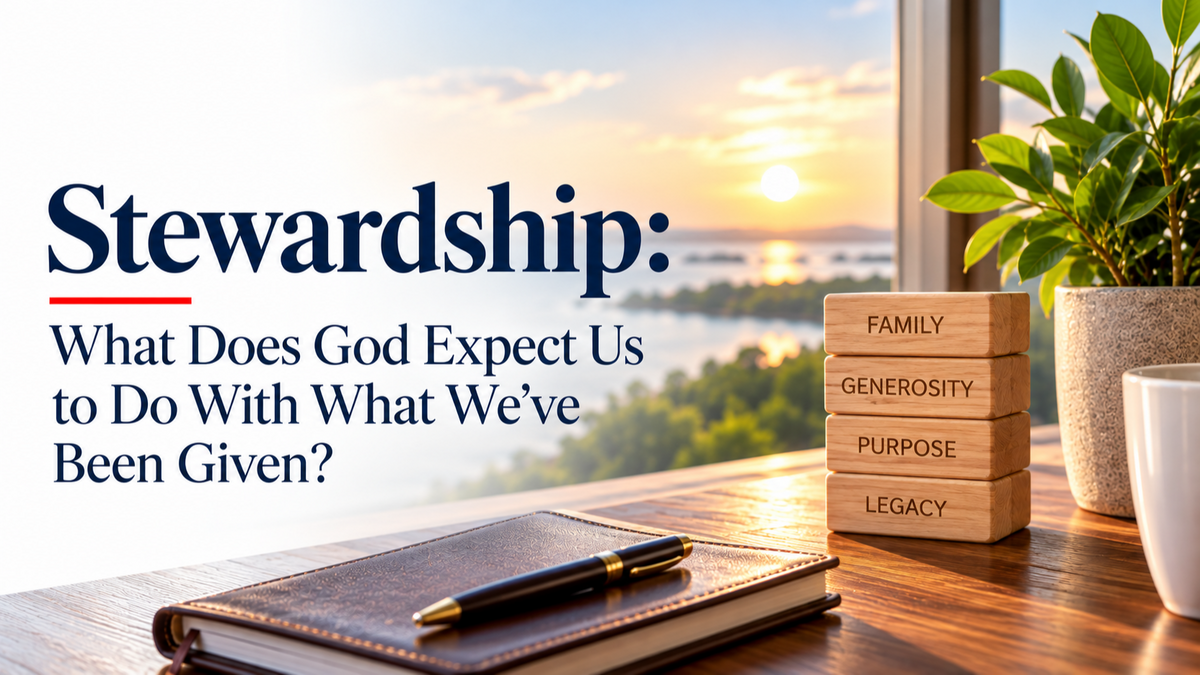 Stewardship: What Does God Expect Us to Do With What We've Been Given?