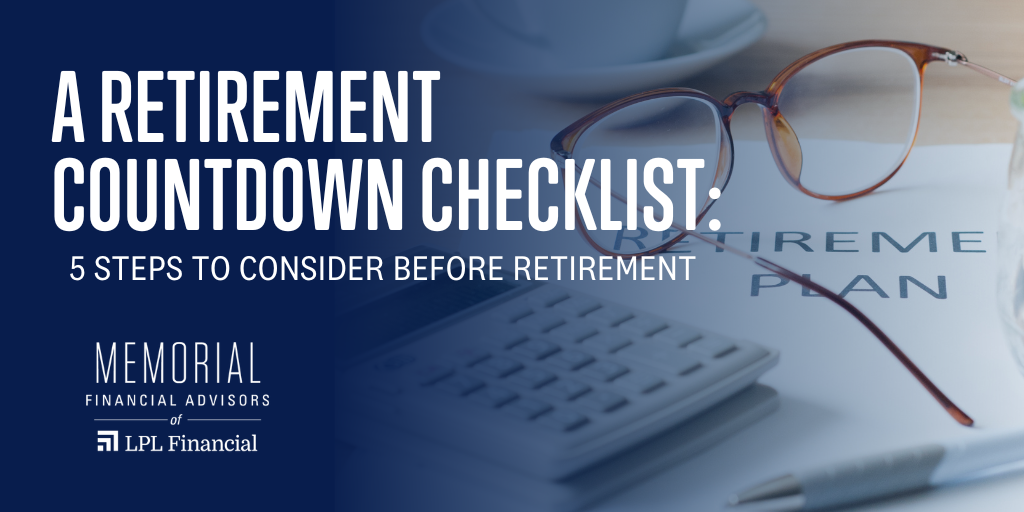 A Retirement Countdown Checklist