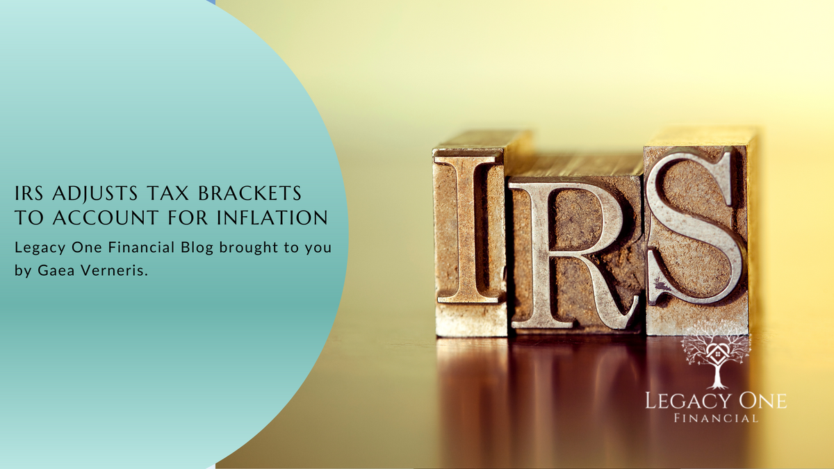 IRS Adjusts Tax Brackets to Account for Inflation