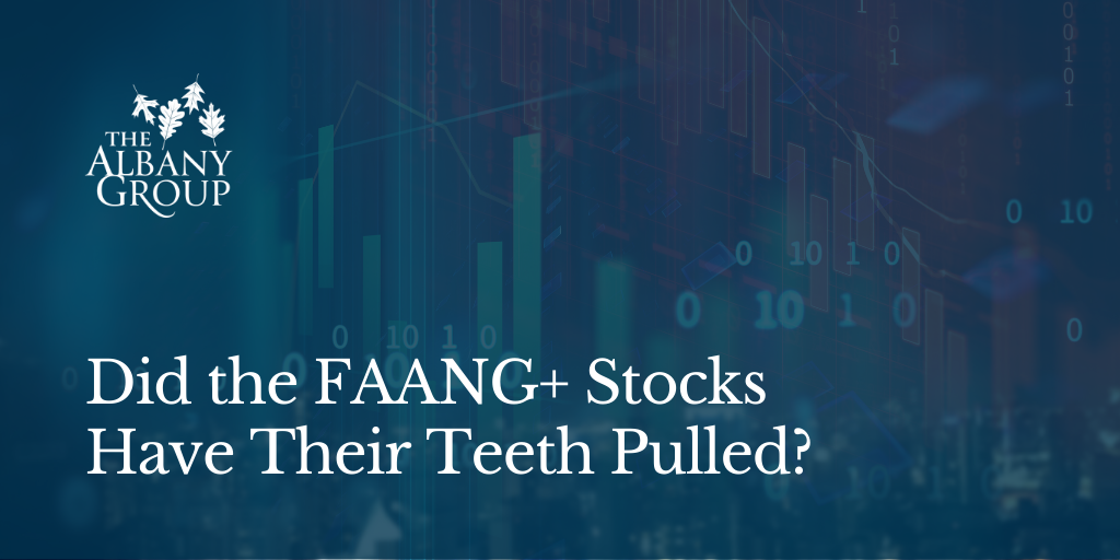 Did the FAANG+ Stocks Have Their Teeth Pulled