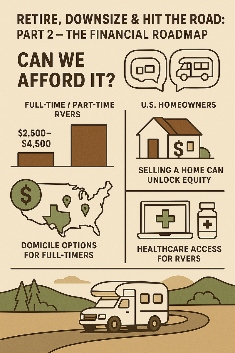 Retire, Downsize & Hit the Road: The Financial Roadmap