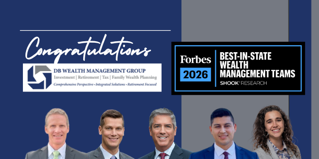 DB Wealth Management Group Recognized as a Forbes Best-in-State Wealth Management Team for 2026
