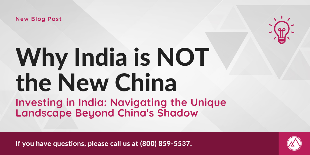 Why India is NOT the New China