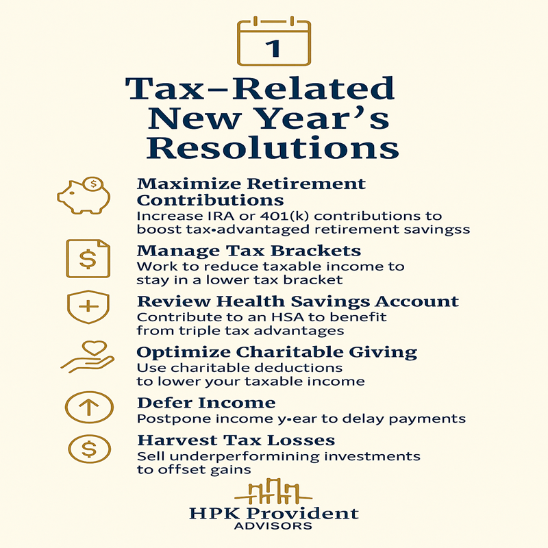 New Year's Tax Resolutions!