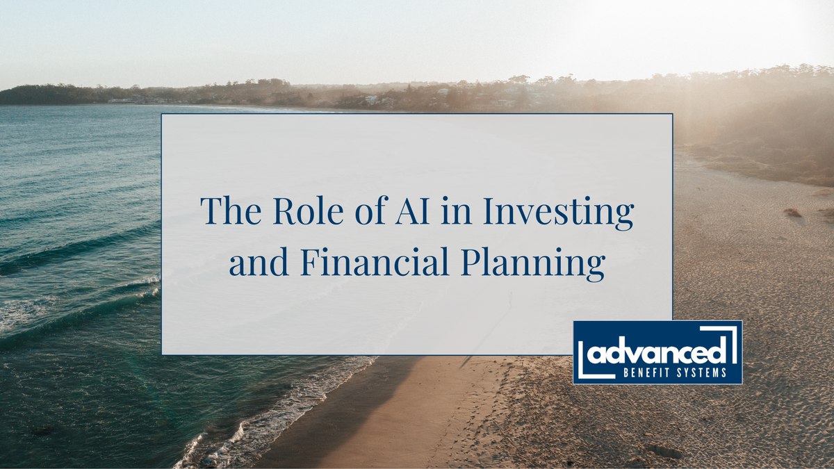 The Role of AI in Investing and Financial Planning