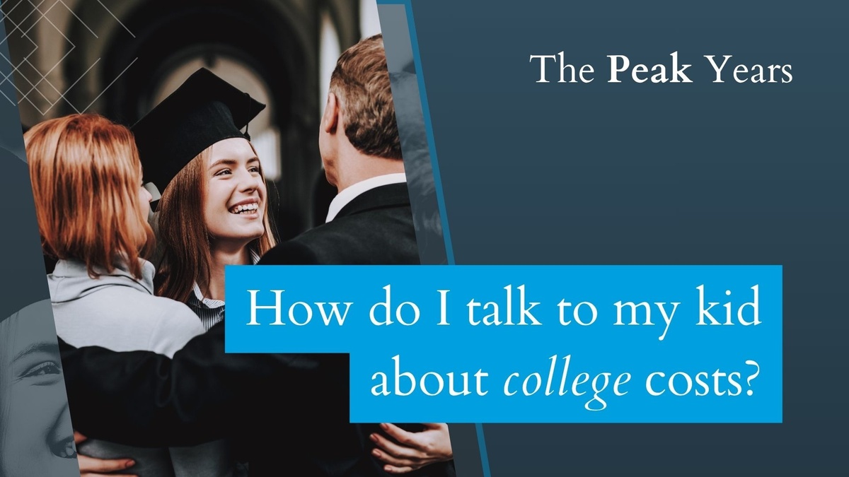 Talking to Your Kids About What College Costs