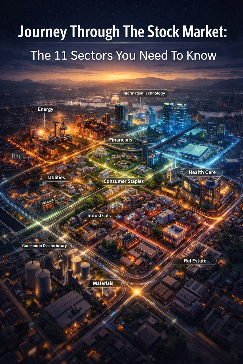 Journey Through The Stock Market:  The 11 Sectors You Need To Know