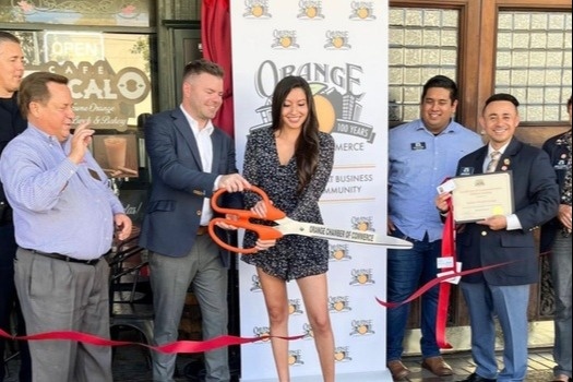 Ribbon Cutting 1-Year Anniversary in Orange
